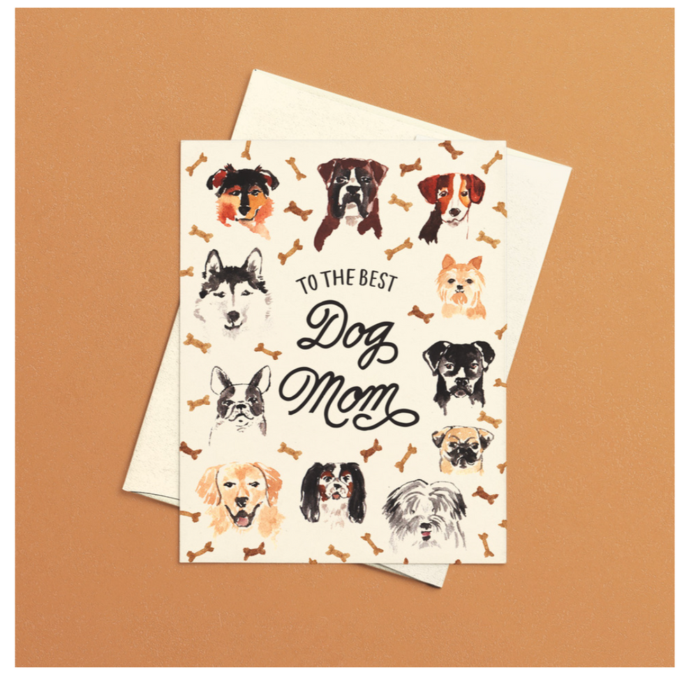 The Best Dog Mom Card - Cards -  -  - Azil Boutique