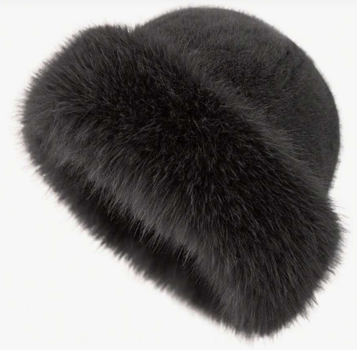 Furry Hat - Hats - Lt-Gray - Lt-Gray - Azil Boutique