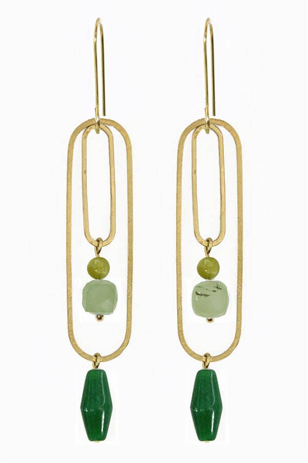 Linked Forest - Earrings - - - Azil Boutique