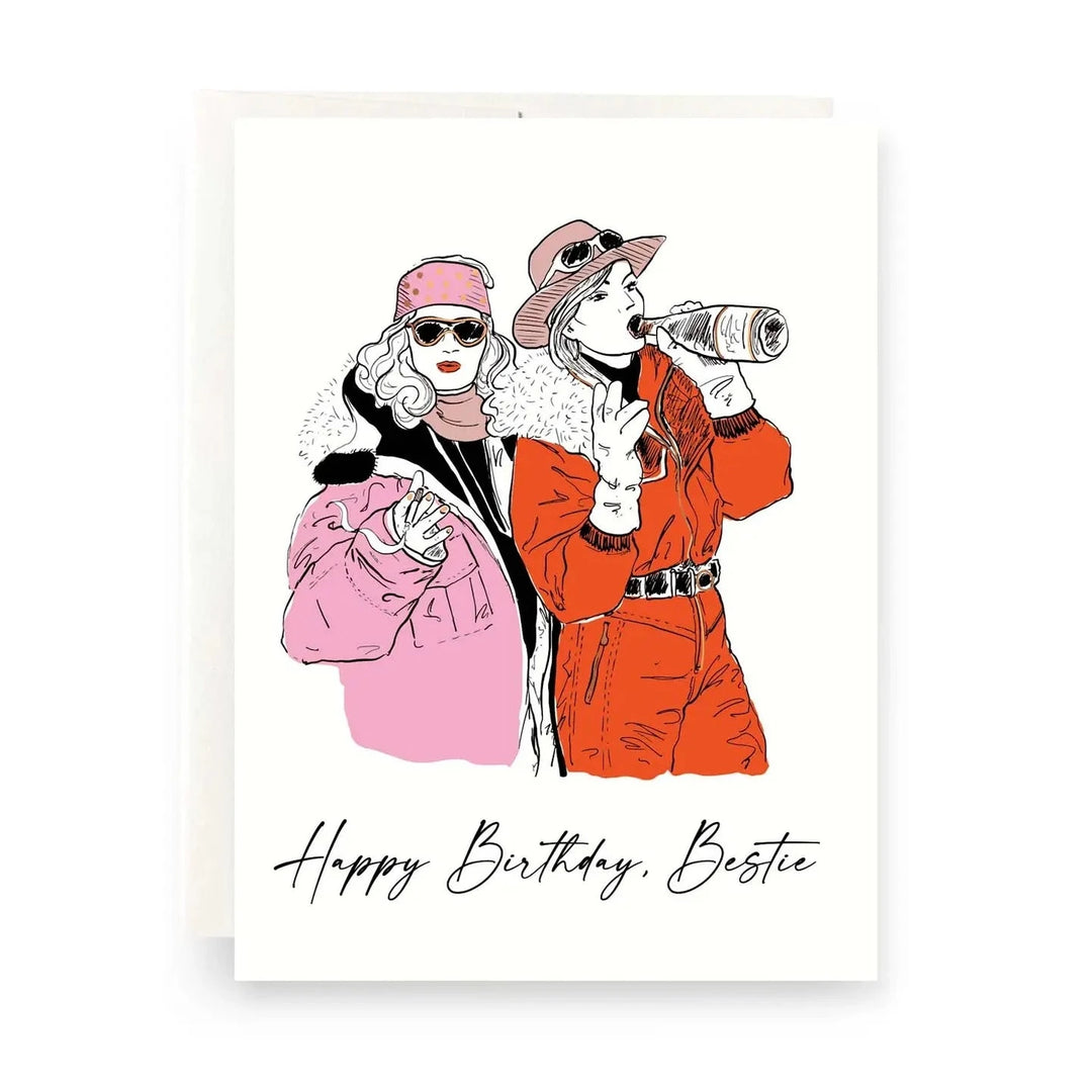 Happy Birthday, Bestie Card - Cards -  -  - Azil Boutique