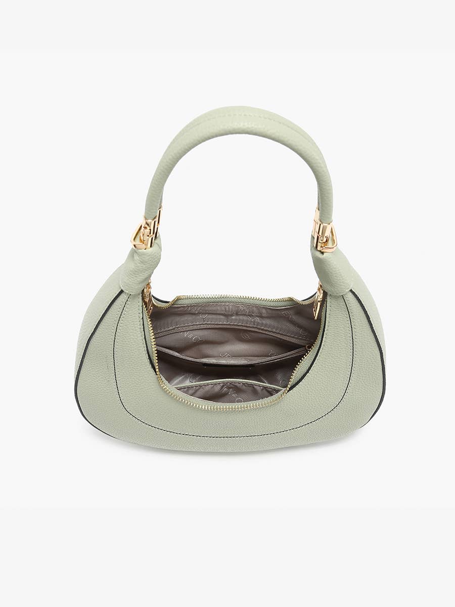 Clara Crescent Shoulder Bag w/ Convertible Straps - Handbags - - - Azil Boutique