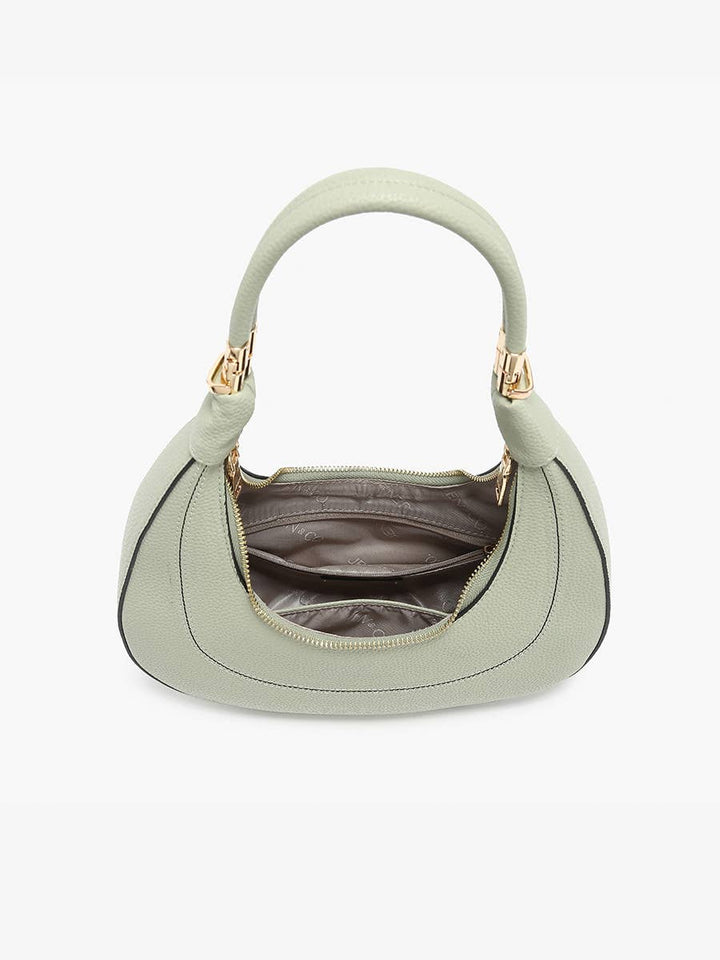 Clara Crescent Shoulder Bag w/ Convertible Straps - Handbags - - - Azil Boutique
