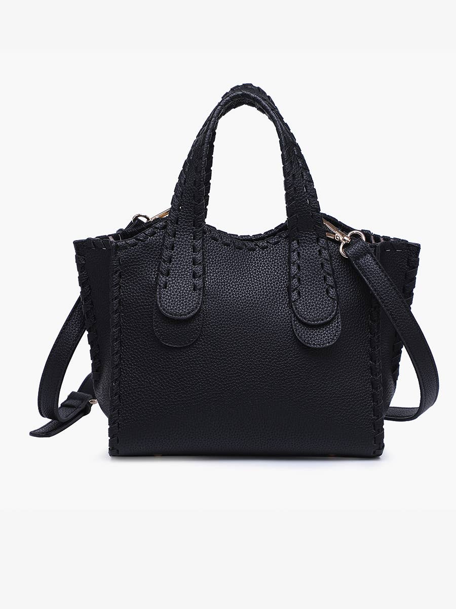 Marla Whipstitch Handbag - Handbags - - - Azil Boutique