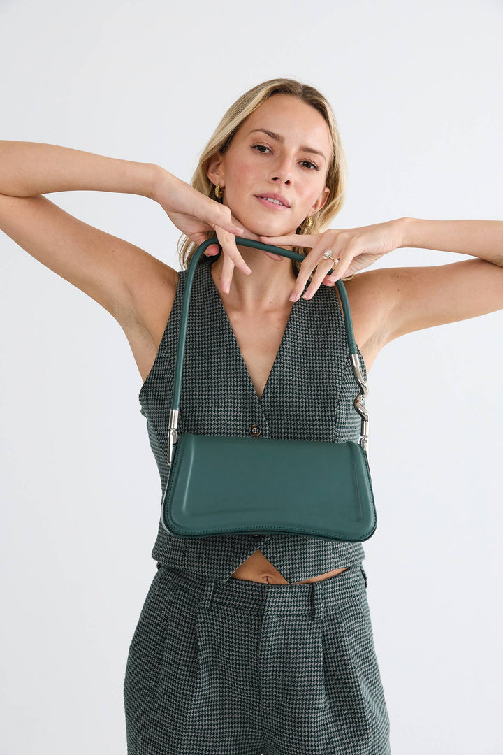 Toronto Bag w/ Silver Twist - - - - Azil Boutique