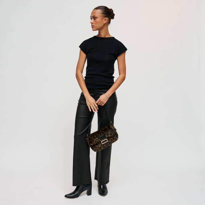 Beverly - Faux Fur Crossbody - Handbags - - - Azil Boutique