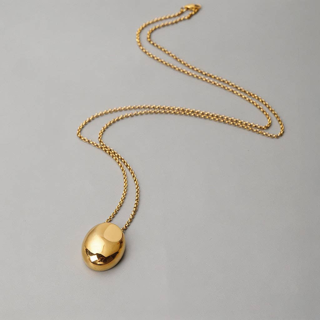 Egg Pendant Necklace