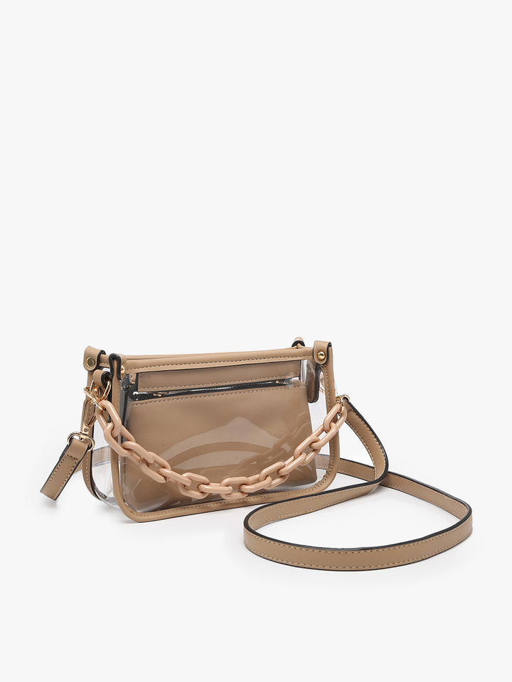 Jessica Clear Stadium Bag - Handbags - - - Azil Boutique