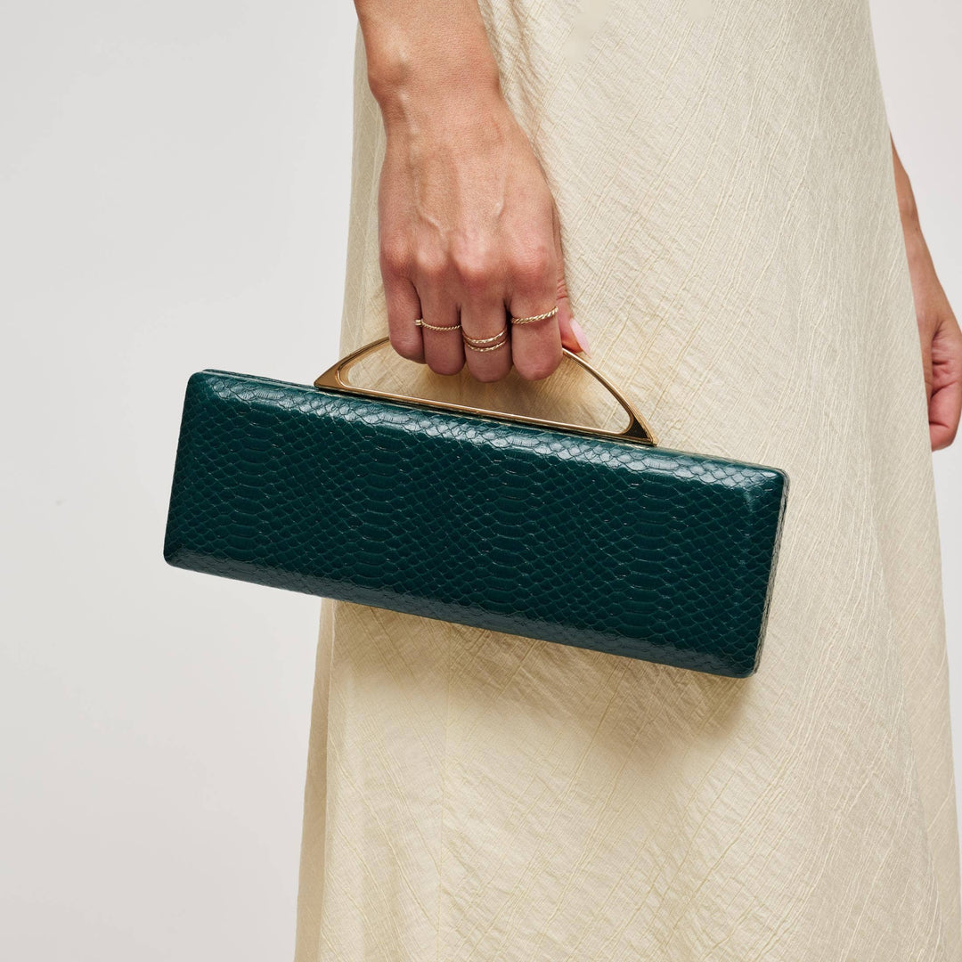 Banks Clutch - Clutch - Emerald - Emerald - Azil Boutique