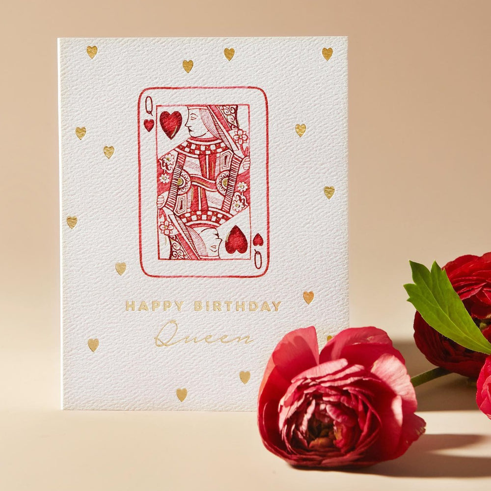 Happy Birthday Queen Card - Cards -  -  - Azil Boutique