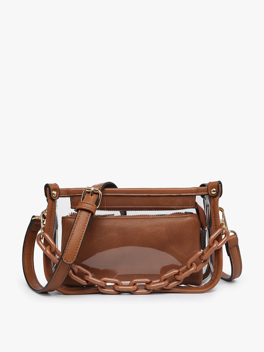 Jessica Clear Stadium Bag - Handbags - - - Azil Boutique