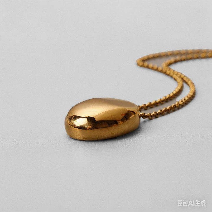 Egg Pendant Necklace