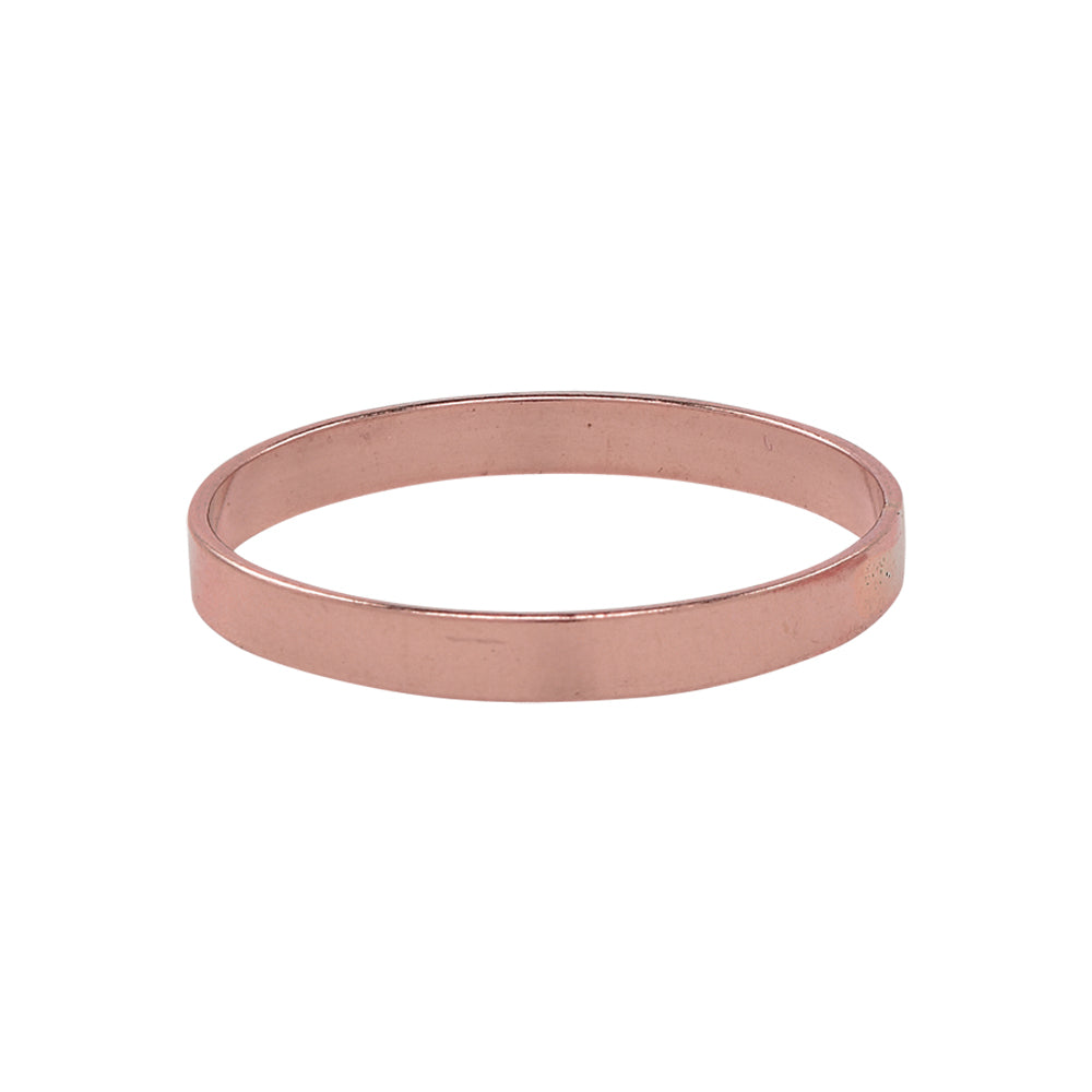 Thick Smooth Band Ring - Rings - Rosegold - Rosegold / 8 - Azil Boutique