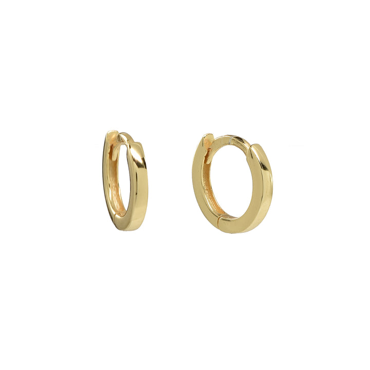 Classic Ear Huggie - Earrings - Gold - Gold / Small - Azil Boutique