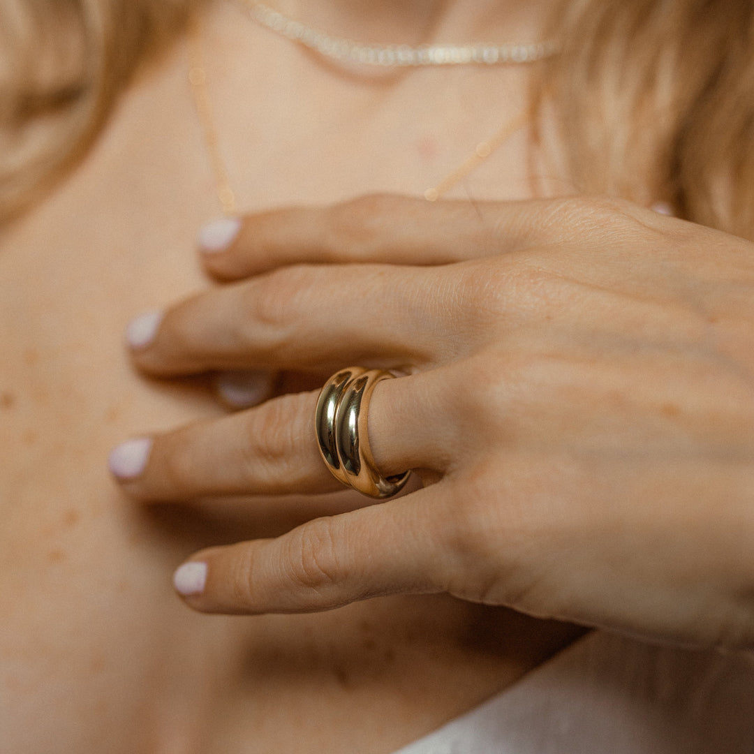 Dome Ring - Rings -  -  - Azil Boutique