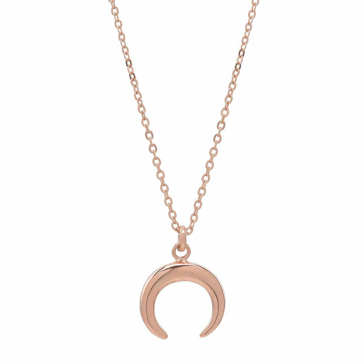 SALE - Horn Necklace - Necklaces - Rosegold - Rosegold / Small - Azil Boutique