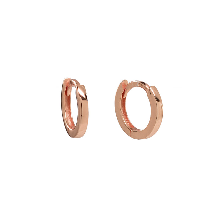 Classic Ear Huggie - Earrings - Rose Gold - Rose Gold / Small - Azil Boutique