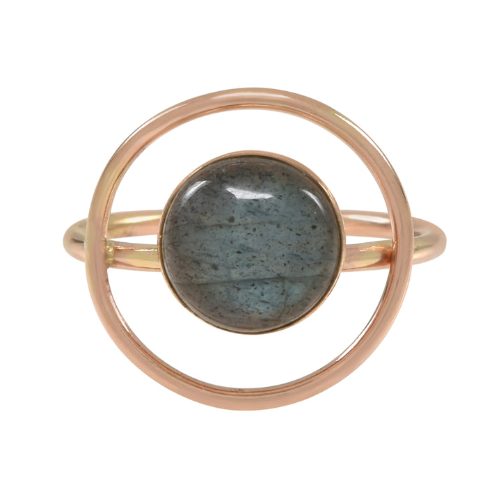 Orbit Ring (more stones) - Rings - Labradorite - Labradorite / 5 - Azil Boutique