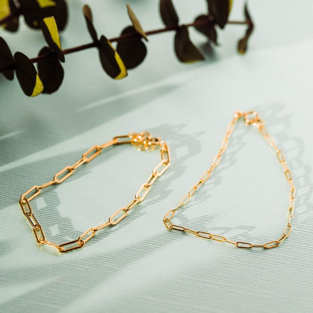 Oval Link Chain Bracelet - Bracelets -  -  - Azil Boutique