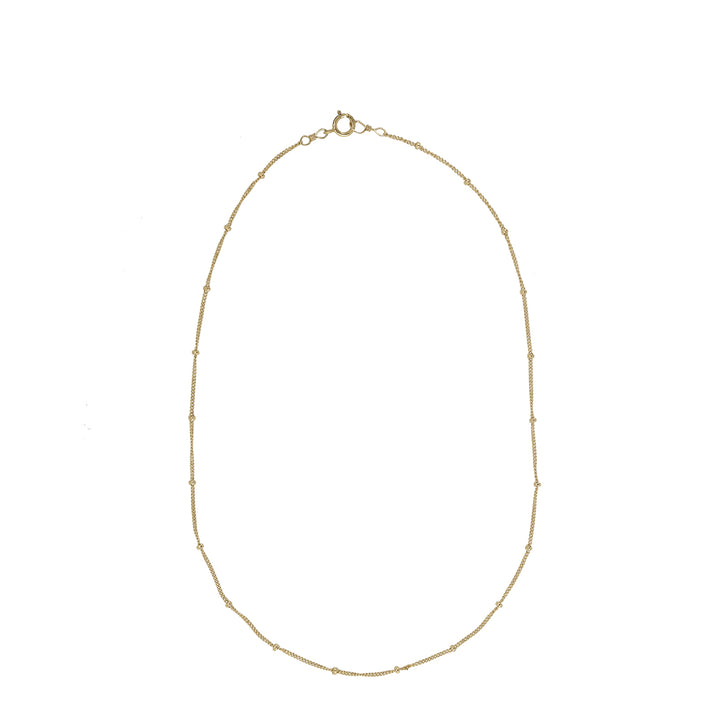 Ball Chain Necklace - Necklaces - Gold - Gold / 16" - Azil Boutique