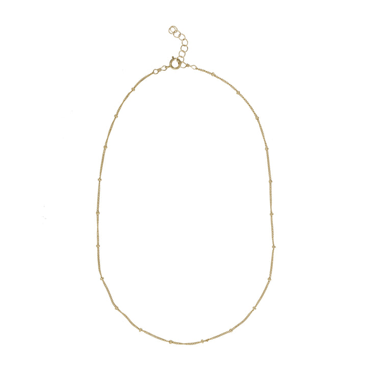 Ball Chain Choker - Necklaces - Gold - Gold / 15" - Azil Boutique