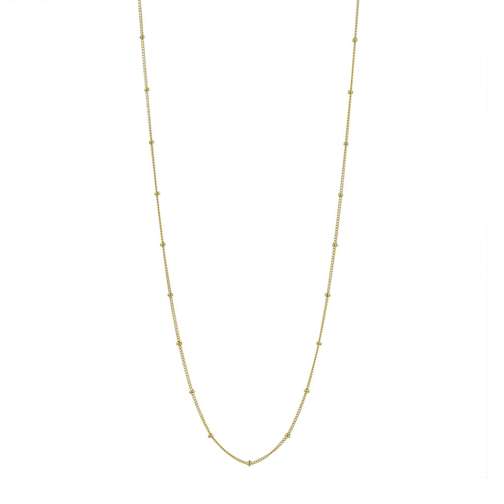 Ball Chain Necklace - Necklaces - Gold - Gold / 24" - Azil Boutique
