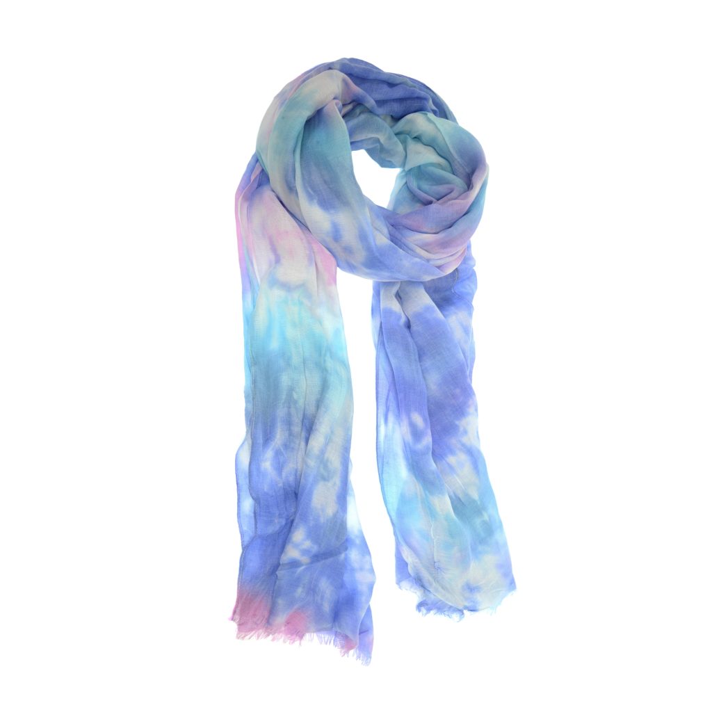 Tie Dye Scarf (more colors) - Scarves - Blue Tone - Blue Tone - Azil Boutique