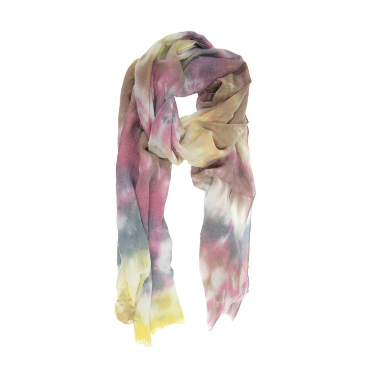 Tie Dye Scarf (more colors) - Scarves - DK Pink Grey - DK Pink Grey - Azil Boutique