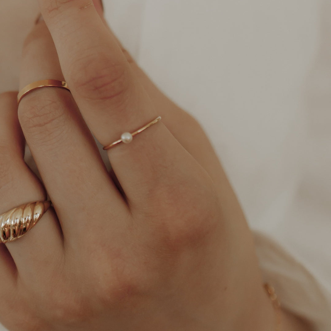 SALE - Pearl Ring - Rings -  -  - Azil Boutique