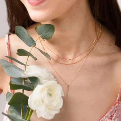 Diamond Cut Rope Chain Necklace - Necklaces -  -  - Azil Boutique