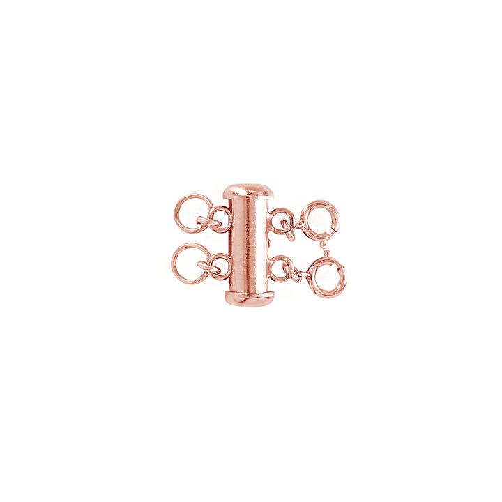 Tube No Tangle Clasp - Necklaces - Rosegold - Rosegold / Double - Azil Boutique