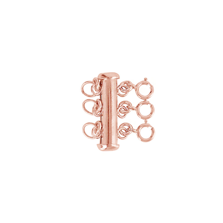 Tube No Tangle Clasp - Necklaces - Rosegold - Rosegold / Triple - Azil Boutique