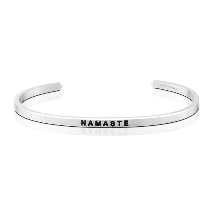 Mantra Bands - Bracelets - Silver - Silver / Namaste - Azil Boutique