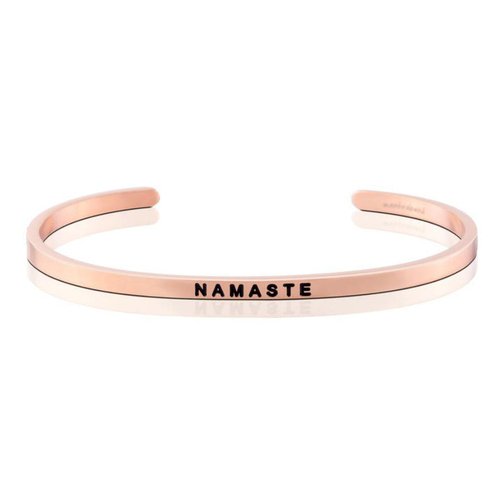 Mantra Bands - Bracelets - Rose Gold - Rose Gold / Namaste - Azil Boutique