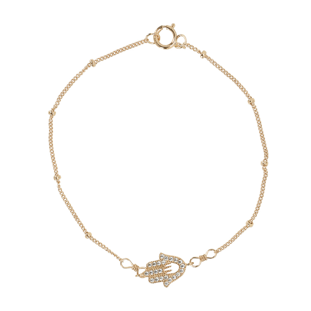 Khamsa Bracelet - Bracelets - Gold - Gold - Azil Boutique