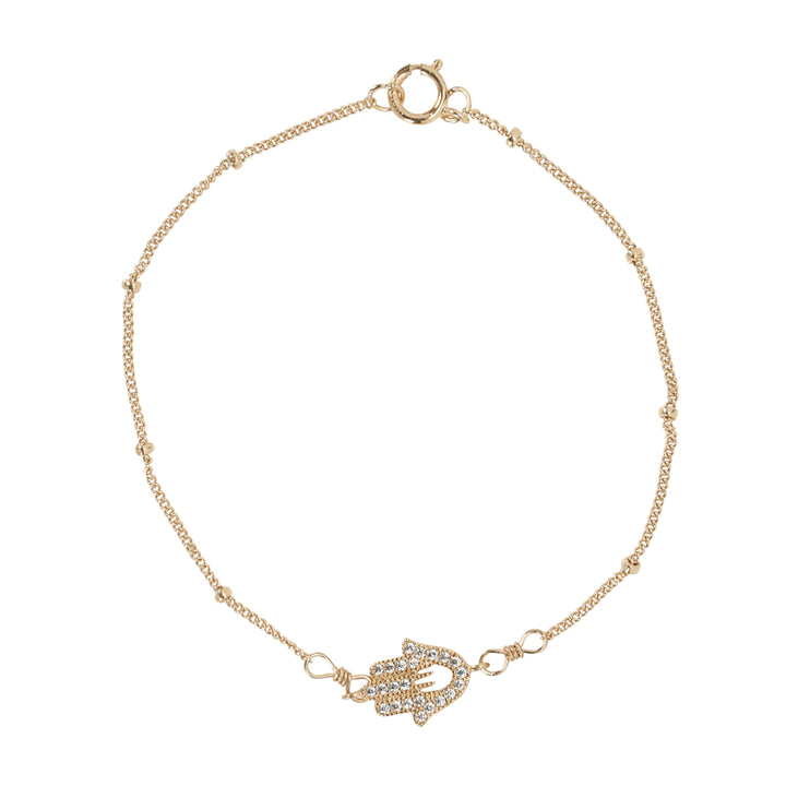 Khamsa Bracelet - Bracelets - Gold - Gold - Azil Boutique