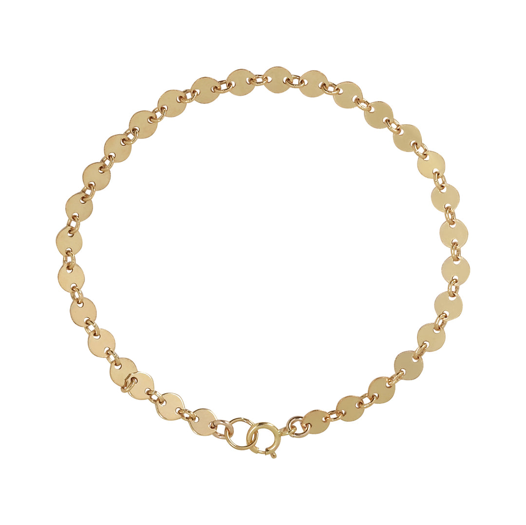 Multi Disc Bracelet - Bracelets - Gold - Gold - Azil Boutique