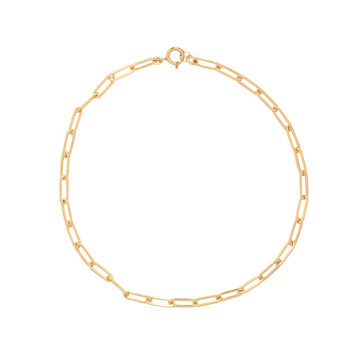 Oval Link Chain Bracelet - Bracelets - 6 inches - 6 inches / Gold - Azil Boutique