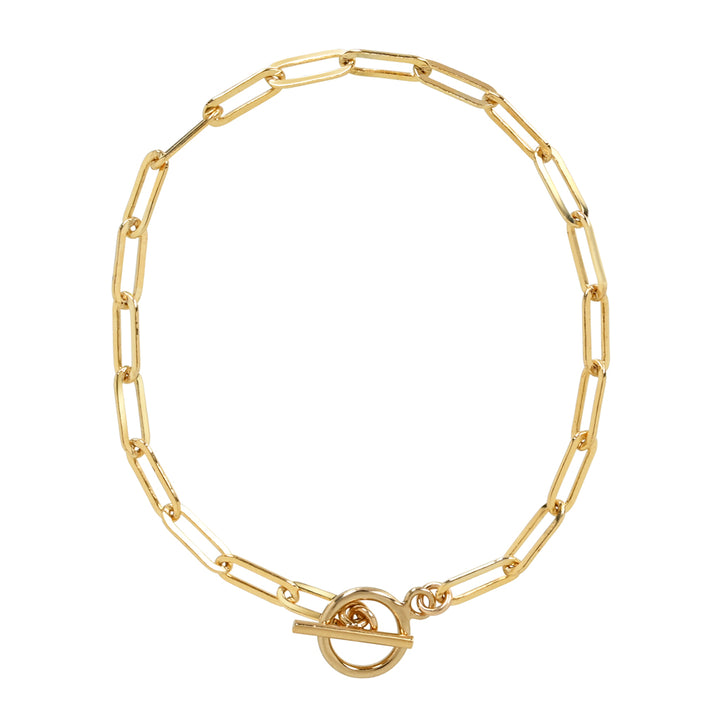 Oval Link Toggle Bracelet - Bracelets -  -  - Azil Boutique