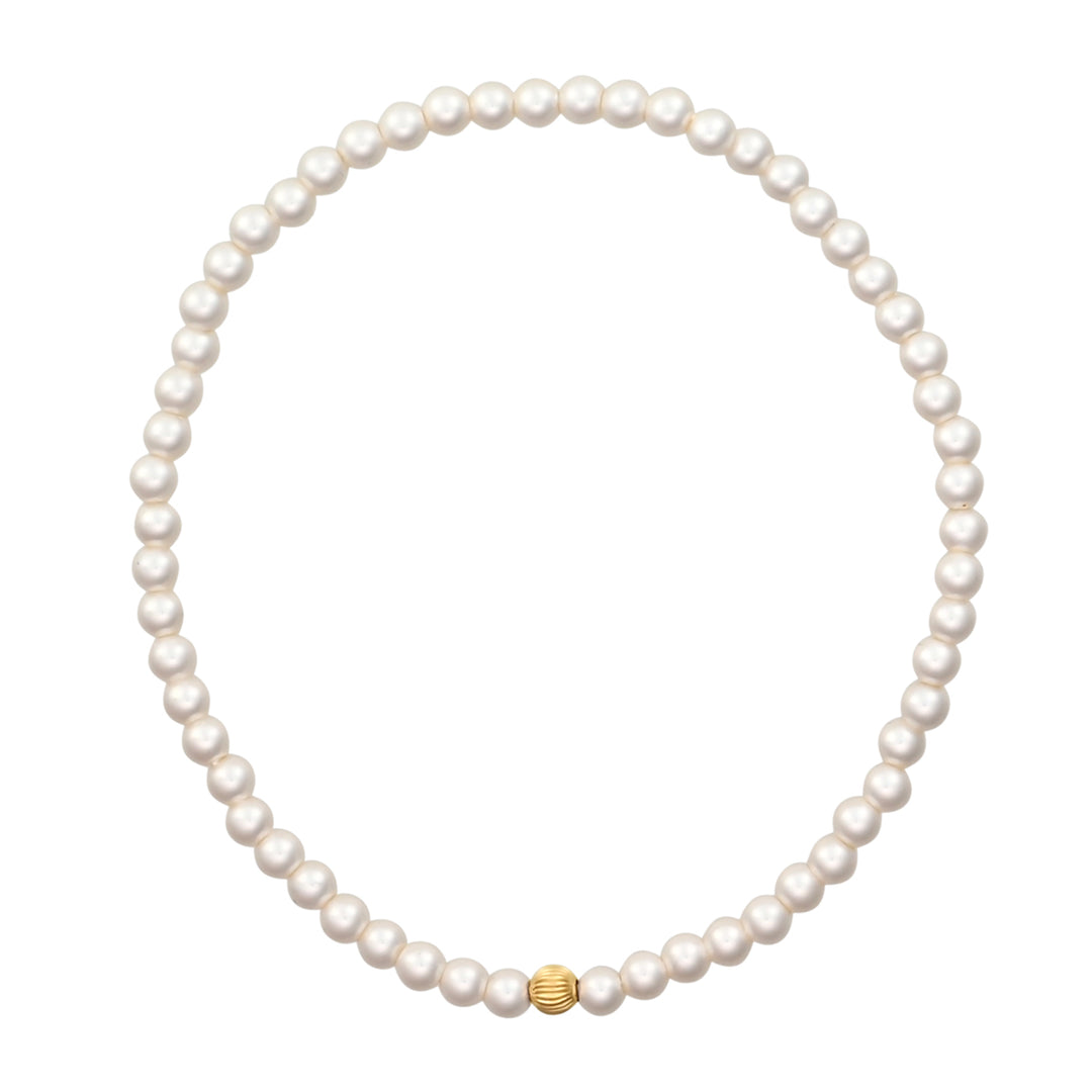 Single Pearl Stretchy Bracelet - Bracelets -  -  - Azil Boutique