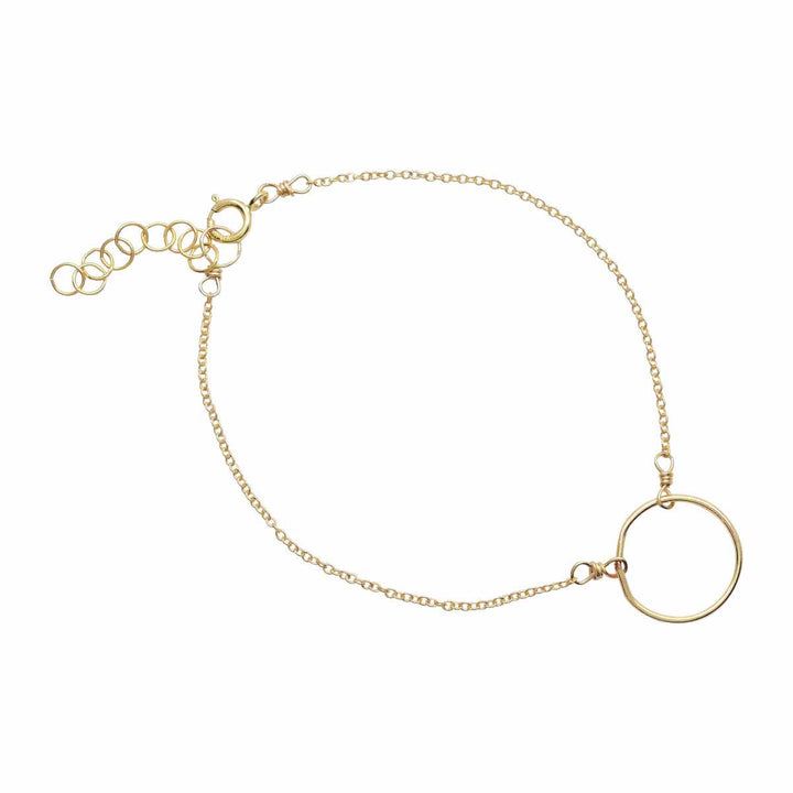 Open Circle Bracelet - Bracelets - Gold - Gold - Azil Boutique
