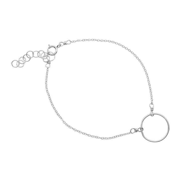 Open Circle Bracelet - Bracelets - Silver - Silver - Azil Boutique