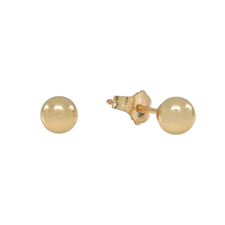Sphere Studs - Earrings - Gold - Gold / 5mm - Azil Boutique