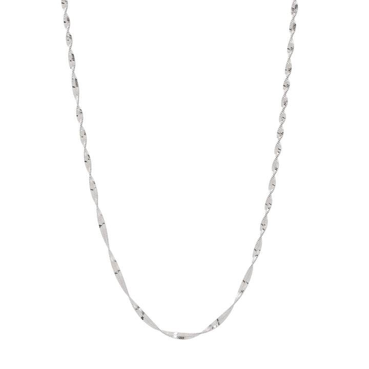 Twisted Magic Chain Necklace - Necklaces - Silver - Silver / 16 inches - Azil Boutique