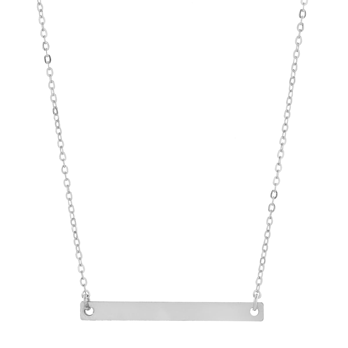 Thin bar sale necklace