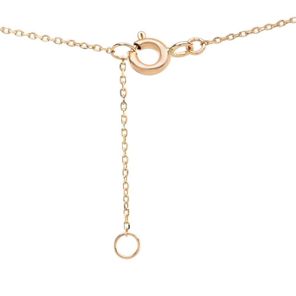14k Solid Gold Thin Chain w/ Extender - Necklaces -  -  - Azil Boutique