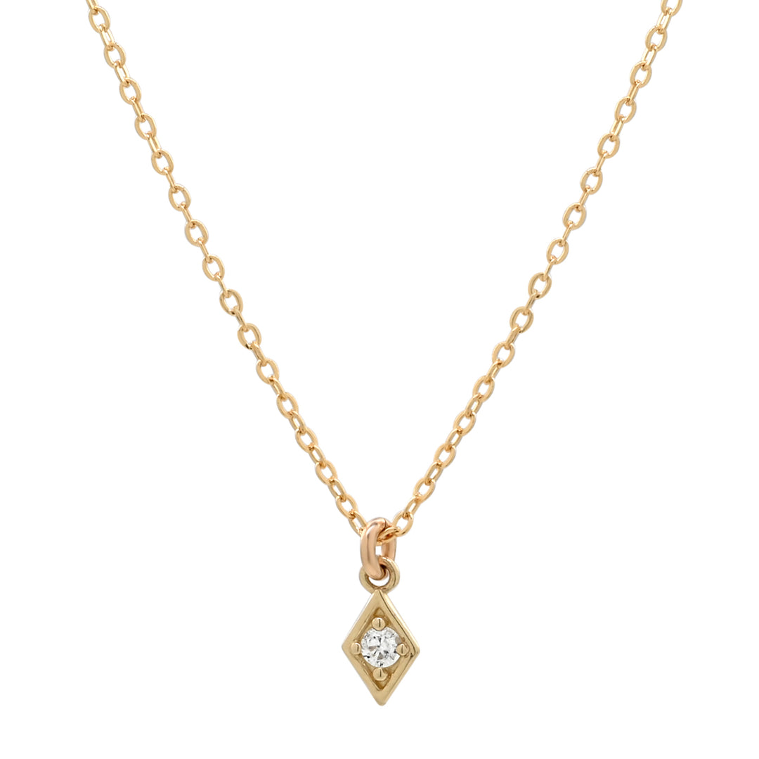 Tiny CZ Diamond Necklace - Necklaces -  -  - Azil Boutique