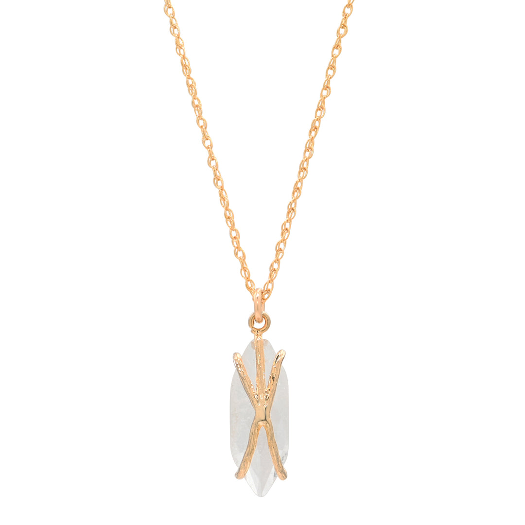 Marquise Crystal Prong Necklace - Necklaces -  -  - Azil Boutique
