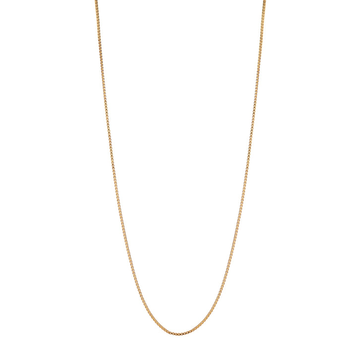 Classic Box Chain Necklace - Necklaces - 14" - 14" - Azil Boutique