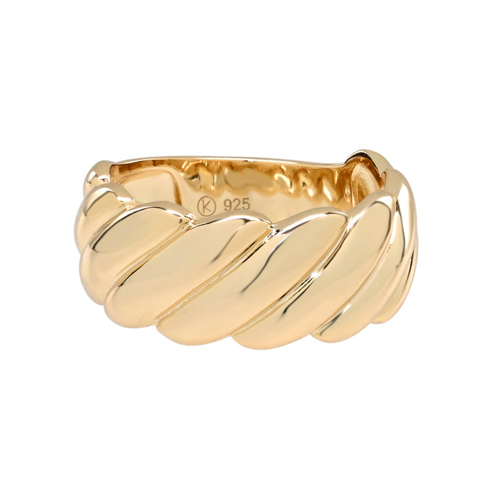 Bold Swirl Ring - Rings -  -  - Azil Boutique