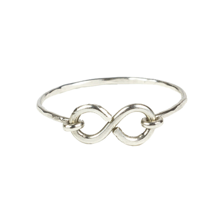 Infinity Ring - Rings - Silver - Silver / 4 - Azil Boutique